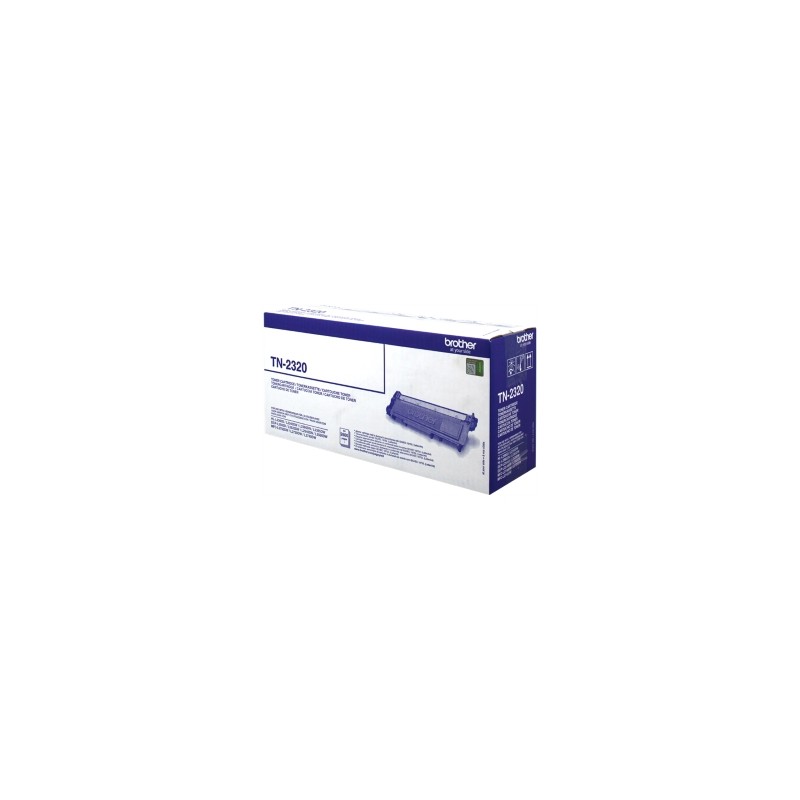 BROTHER TONER NERO TN-2320 2600 COPIE ORIGINALE BROTHER TONER NERO TN-2320 2600 COPIE ORIGINALE