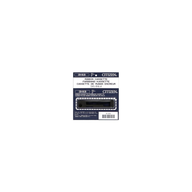 CITIZEN NASTRO COLORATO NERO CBM910 IR-91B ORIGINALE CITIZEN NASTRO COLORATO NERO CBM910 IR-91B ORIGINALE