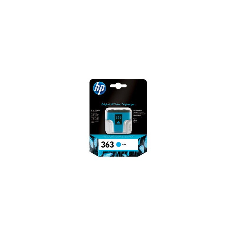 HP CARTUCCIA D\'INCHIOSTRO CIANO C8771EE 363 400 COPIE ORIGINALE HP CARTUCCIA D\'INCHIOSTRO CIANO C8771EE 363 400 COPIE ORIGINALE