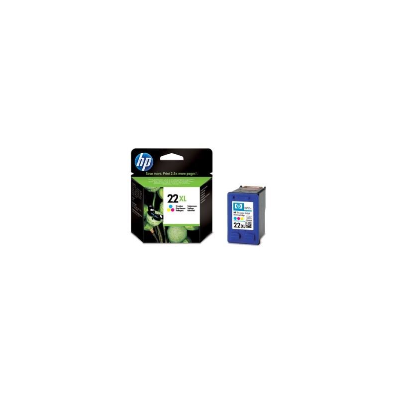 HP CARTUCCIA D\'INCHIOSTRO COLORE C9352CE 22 XL 415 COPIE 11ML ORIGINALE HP CARTUCCIA D\'INCHIOSTRO COLORE C9352CE 22 XL 415 COPIE 11ML ORIGINALE