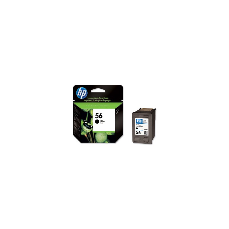 HP CARTUCCIA D\'INCHIOSTRO NERO C6656AE 56 520 COPIE 19ML ORIGINALE HP CARTUCCIA D\'INCHIOSTRO NERO C6656AE 56 520 COPIE 19ML ORIGINALE