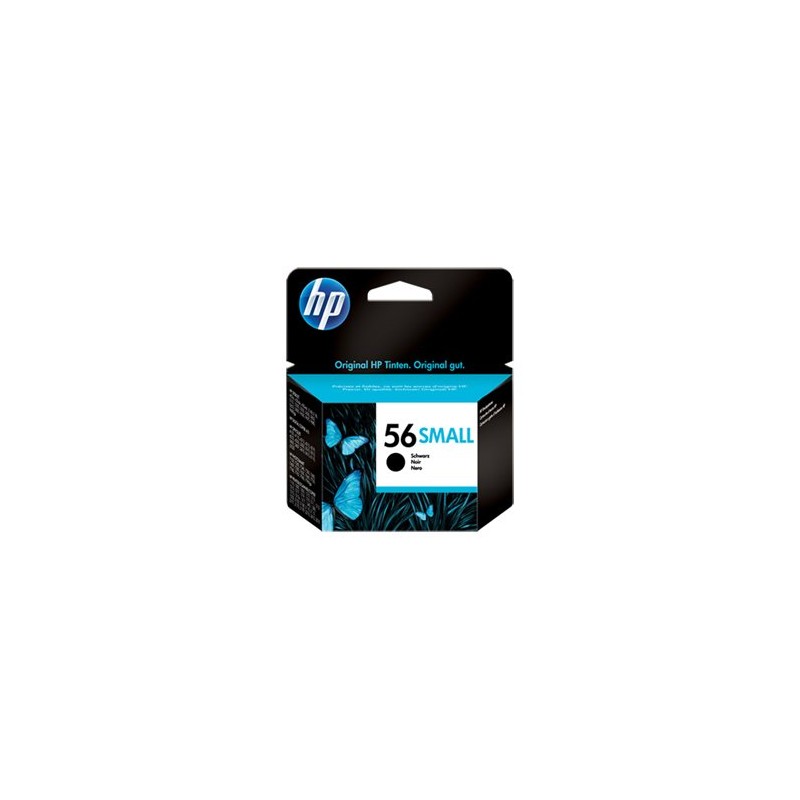 HP CARTUCCIA D\'INCHIOSTRO NERO C6656GE 56 SMALL ~190 COPIE HP CARTUCCIA D\'INCHIOSTRO NERO C6656GE 56 SMALL ~190 COPIE