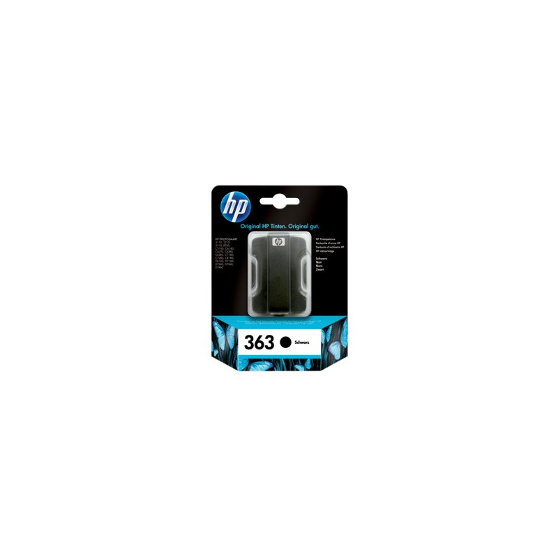 HP CARTUCCIA D\'INCHIOSTRO NERO C8721EE 363 410 COPIE 6ML ORIGINALE HP CARTUCCIA D\'INCHIOSTRO NERO C8721EE 363 410 COPIE 6ML ORIGINALE