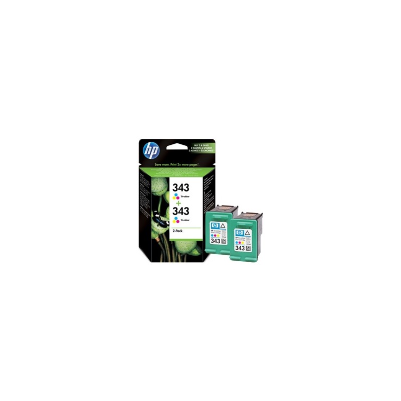 HP MULTIPACK DIFFERENTI COLORI CB332EE 343 2X C8766EE (HP343) ORIGINALE HP MULTIPACK DIFFERENTI COLORI CB332EE 343 2X C8766EE (HP343) ORIGINALE