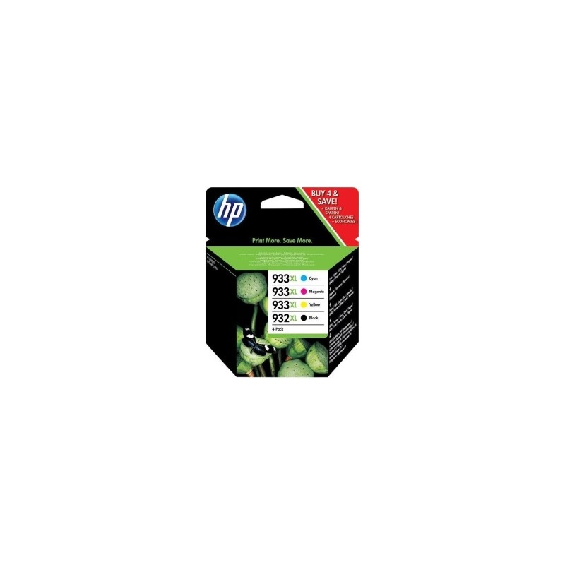 HP MULTIPACK NERO / CIANO / MAGENTA / GIALLO C2P42AE 932 XL + 933 XL 1X CARTUCCIA HP 932XL + 3X CARTUCCE HP 933XL: C +M HP MULTIPACK NERO / CIANO / MAGENTA / GIALLO C2P42AE 932 XL + 933 XL 1X CARTUCCIA HP 932XL + 3X CARTUCCE HP 933XL: C +M