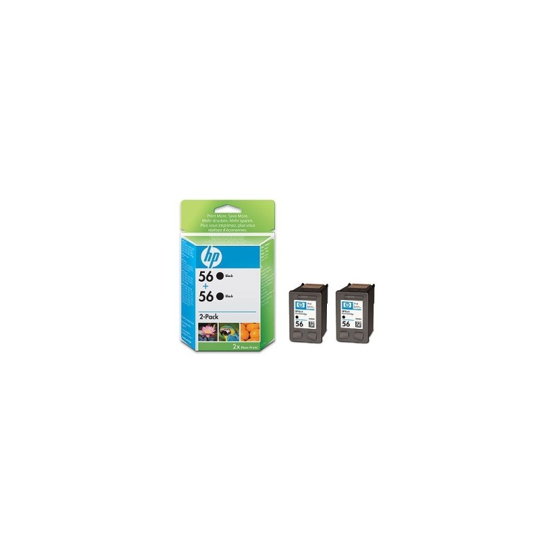 HP MULTIPACK NERO C9502AE 56 2X C6656AE HP MULTIPACK NERO C9502AE 56 2X C6656AE