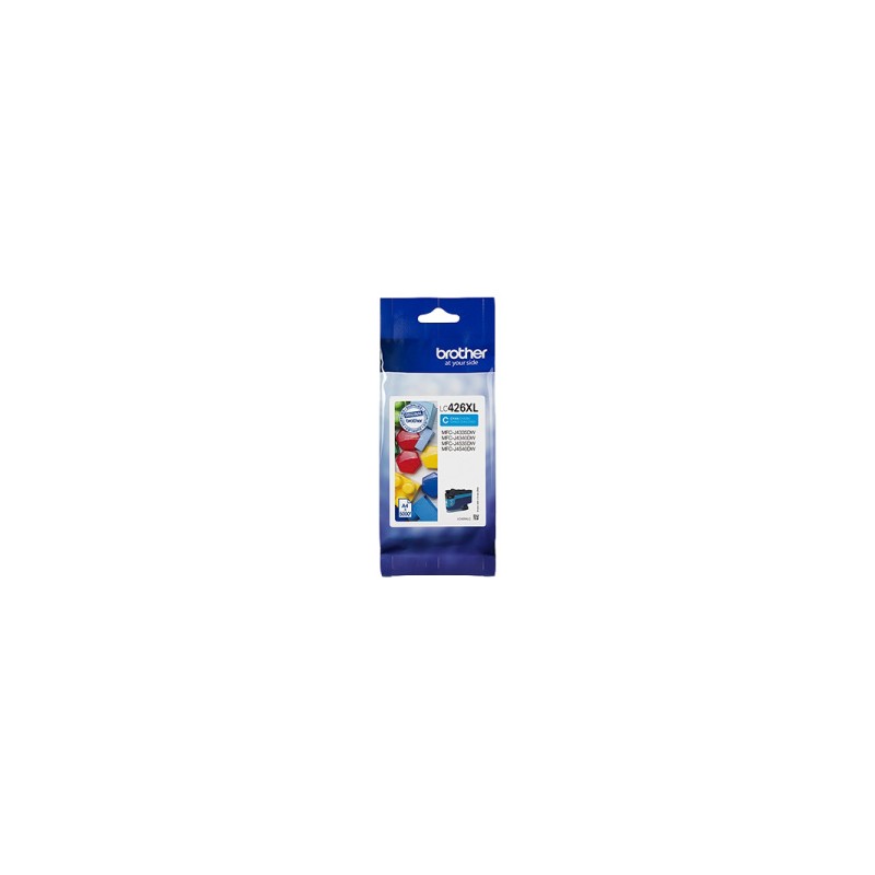 BROTHER CARTUCCIA D\'INCHIOSTRO CIANO LC426XLC LC-426XLC 5000 COPIE ORIGINALE BROTHER CARTUCCIA D\'INCHIOSTRO CIANO LC426XLC LC-426XLC 5000 COPIE ORIGINALE