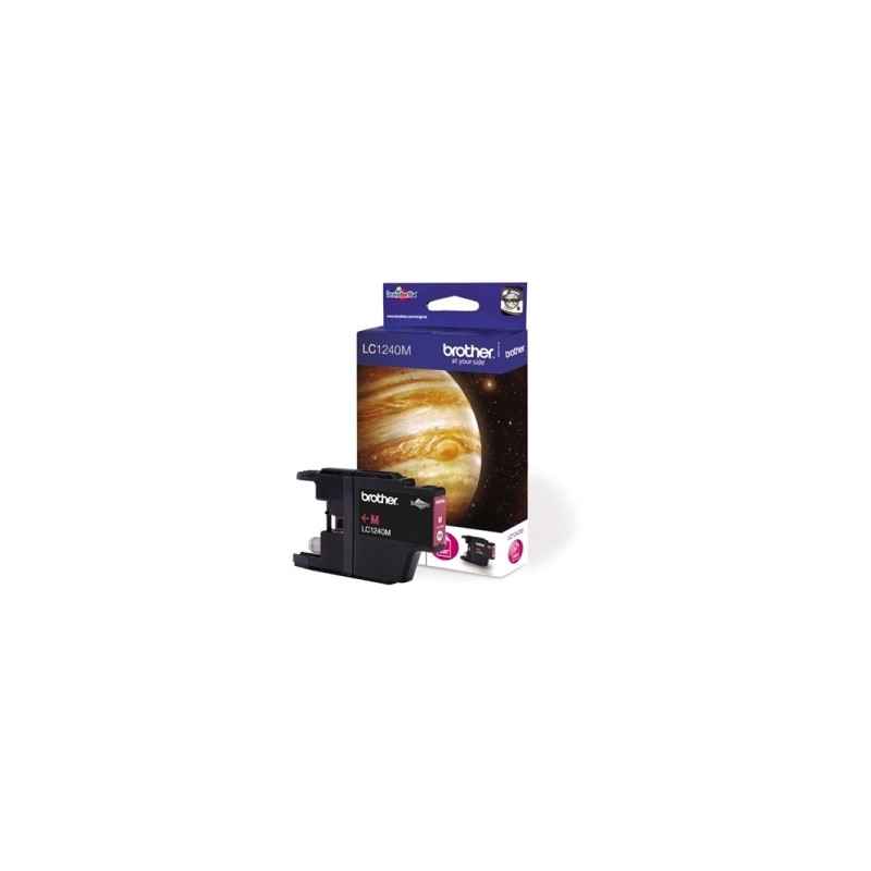 BROTHER CARTUCCIA D\'INCHIOSTRO MAGENTA LC1240M LC-1240 600 COPIE ORIGINALE BROTHER CARTUCCIA D\'INCHIOSTRO MAGENTA LC1240M LC-1240 600 COPIE ORIGINALE