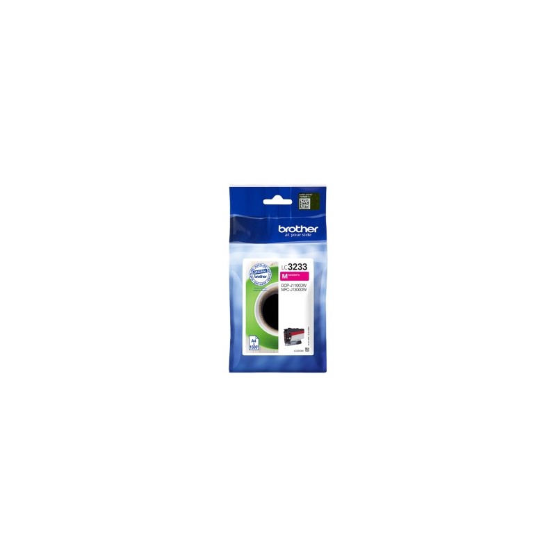 BROTHER CARTUCCIA D\'INCHIOSTRO MAGENTA LC3233M LC-3233M 1500 COPIE ORIGINALE BROTHER CARTUCCIA D\'INCHIOSTRO MAGENTA LC3233M LC-3233M 1500 COPIE ORIGINALE