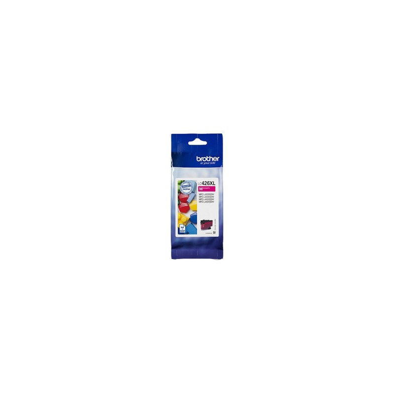 BROTHER CARTUCCIA D\'INCHIOSTRO MAGENTA LC426XLM LC-426XLM 5000 COPIE ORIGINALE BROTHER CARTUCCIA D\'INCHIOSTRO MAGENTA LC426XLM LC-426XLM 5000 COPIE ORIGINALE