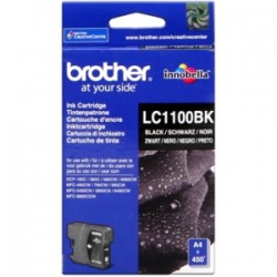 BROTHER CARTUCCIA D\'INCHIOSTRO NERO LC1100BK LC-1100 450 COPIE ORIGINALE