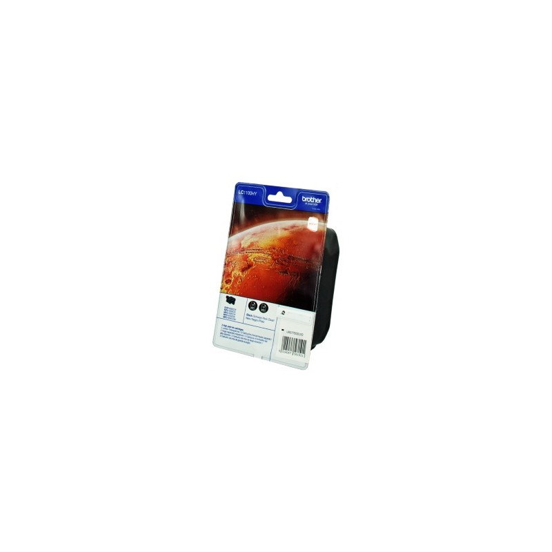 BROTHER CARTUCCIA D\'INCHIOSTRO NERO LC1100HYBK LC-1100HY 900 COPIE ORIGINALE BROTHER CARTUCCIA D\'INCHIOSTRO NERO LC1100HYBK LC-1100HY 900 COPIE ORIGINALE