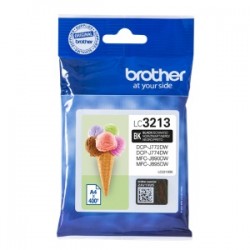 BROTHER CARTUCCIA D\'INCHIOSTRO NERO LC3213BK LC-3213 400 COPIE ORIGINALE