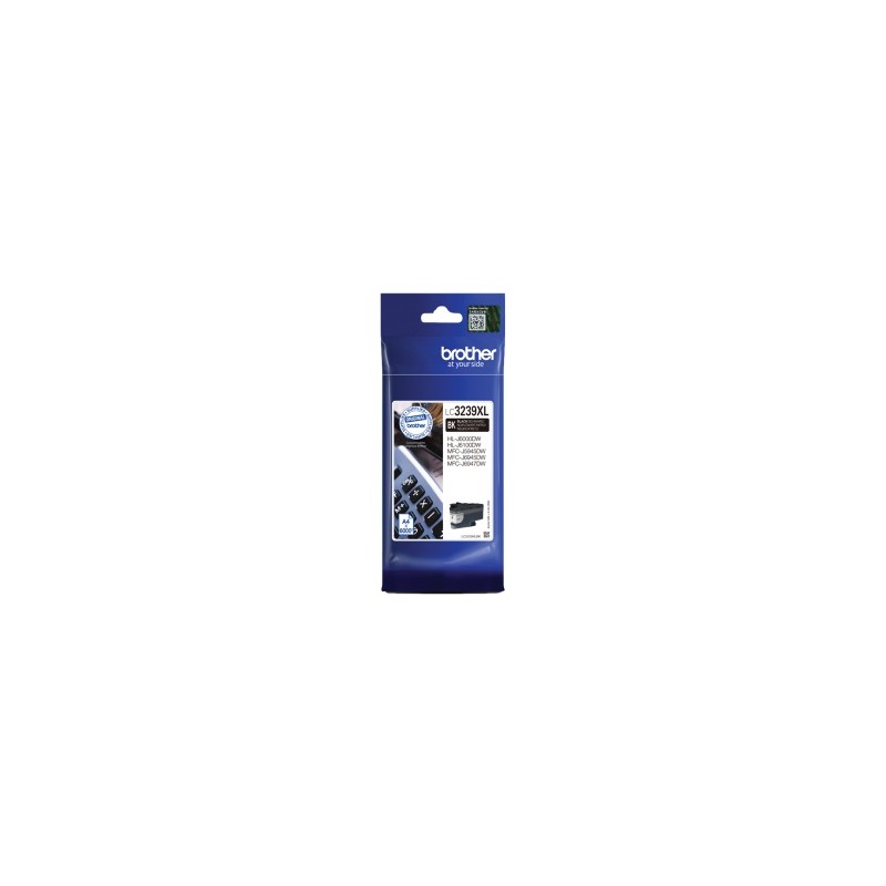 BROTHER CARTUCCIA D\'INCHIOSTRO NERO LC3239XLBK LC-3239XLBK 6000 COPIE ORIGINALE BROTHER CARTUCCIA D\'INCHIOSTRO NERO LC3239XLBK LC-3239XLBK 6000 COPIE ORIGINALE