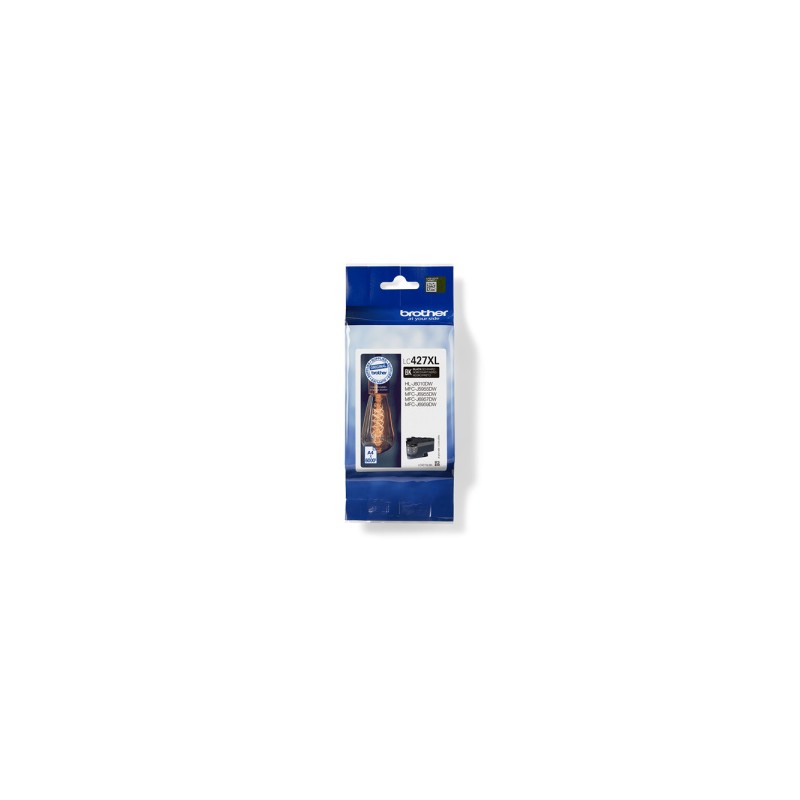BROTHER CARTUCCIA D\'INCHIOSTRO NERO LC427XLBK LC-427XLBK 6000 COPIE ORIGINALE