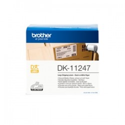 BROTHER ETICHETTE DK-11247 ETICHETTE , 103 X 164MM, BIANCHE, 180 PEZZI/ROTOLO ORIGINALE