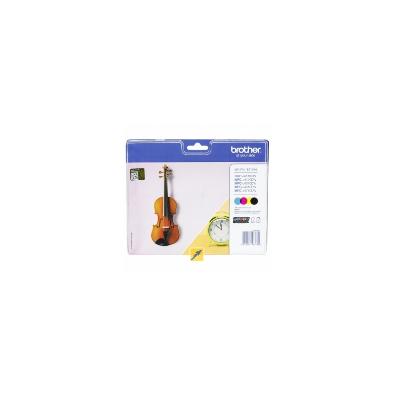 BROTHER MULTIPACK NERO / CIANO / MAGENTA / GIALLO LC-125XL-LC-127XL LC127XLVALBPDR 4 CARTU ORIGINALE BROTHER MULTIPACK NERO / CIANO / MAGENTA / GIALLO LC-125XL-LC-127XL LC127XLVALBPDR 4 CARTU ORIGINALE