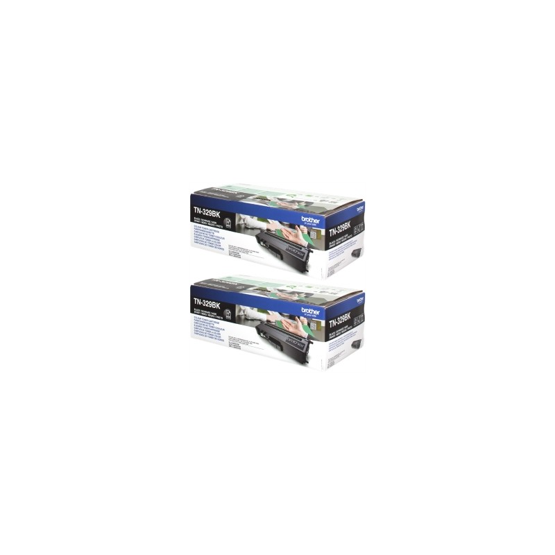 BROTHER MULTIPACK NERO TN-329BKTWIN ORIGINALE BROTHER MULTIPACK NERO TN-329BKTWIN ORIGINALE