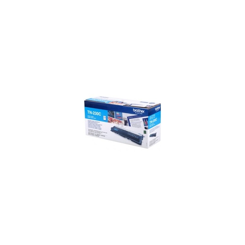 BROTHER TONER CIANO TN-230C TN230C 1400 COPIE ORIGINALE