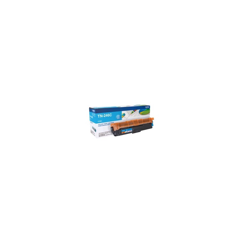 BROTHER TONER CIANO TN-246C 246 2200 COPIE ORIGINALE BROTHER TONER CIANO TN-246C 246 2200 COPIE ORIGINALE