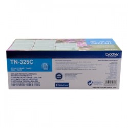 BROTHER TONER CIANO TN-325C 352 3500 COPIE ORIGINALE