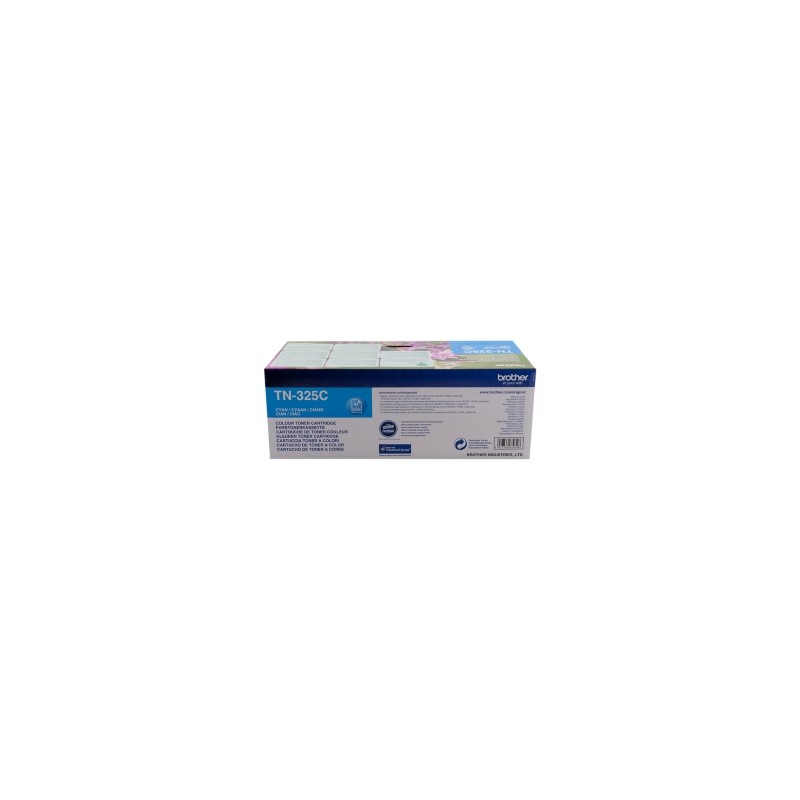 BROTHER TONER CIANO TN-325C 352 3500 COPIE ORIGINALE BROTHER TONER CIANO TN-325C 352 3500 COPIE ORIGINALE