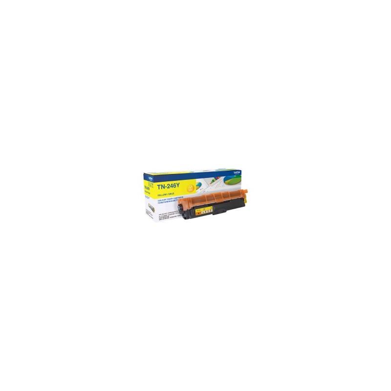 BROTHER TONER GIALLO TN-246Y 246 2200 COPIE ORIGINALE BROTHER TONER GIALLO TN-246Y 246 2200 COPIE ORIGINALE