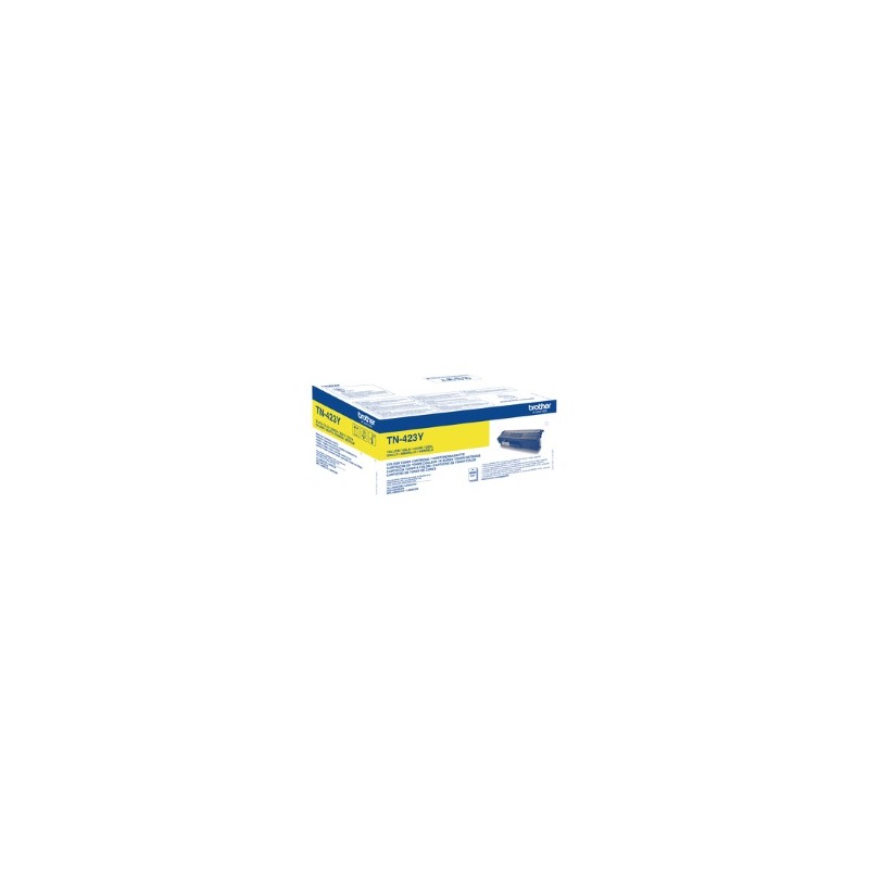 BROTHER TONER GIALLO TN-423Y 423 4000 COPIE ORIGINALE BROTHER TONER GIALLO TN-423Y 423 4000 COPIE ORIGINALE
