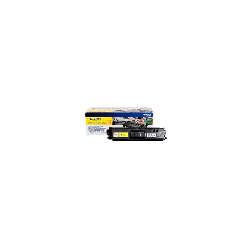 BROTHER TONER GIALLO TN-900Y 900 6000 COPIE ORIGINALE