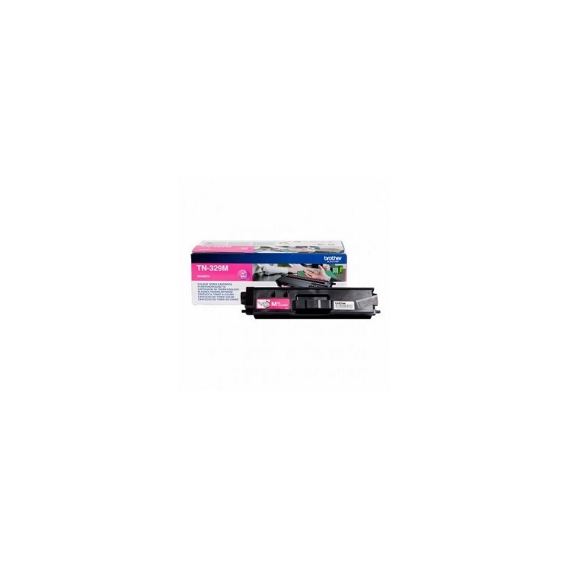 BROTHER TONER MAGENTA TN-329M 329 6000 COPIE ORIGINALE