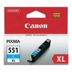 CANON CARTUCCIA D\'INCHIOSTRO CIANO CLI-551C XL 6444B001 11ML CARTUCCIE DÂ´INCHIOSTRO ORIGINALE