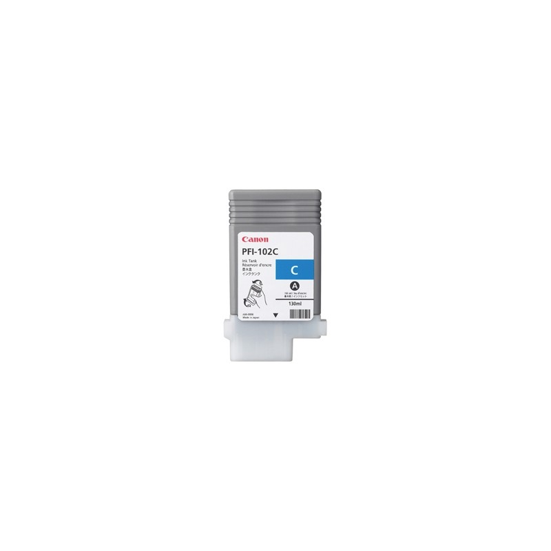 CANON CARTUCCIA D\'INCHIOSTRO CIANO PFI-102C 0896B001 130ML ORIGINALE CANON CARTUCCIA D\'INCHIOSTRO CIANO PFI-102C 0896B001 130ML ORIGINALE