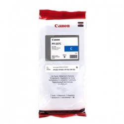 CANON CARTUCCIA D\'INCHIOSTRO CIANO PFI-207C 8790B001 300ML ORIGINALE