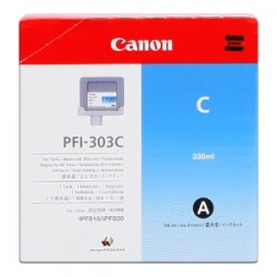 CANON CARTUCCIA D\'INCHIOSTRO CIANO PFI-303C 2959B001 330ML ORIGINALE