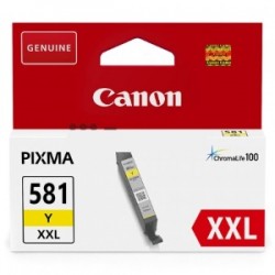 CANON CARTUCCIA D\'INCHIOSTRO GIALLO CLI-581Y XXL 1997C001 824 COPIE 11,7ML ORIGINALE