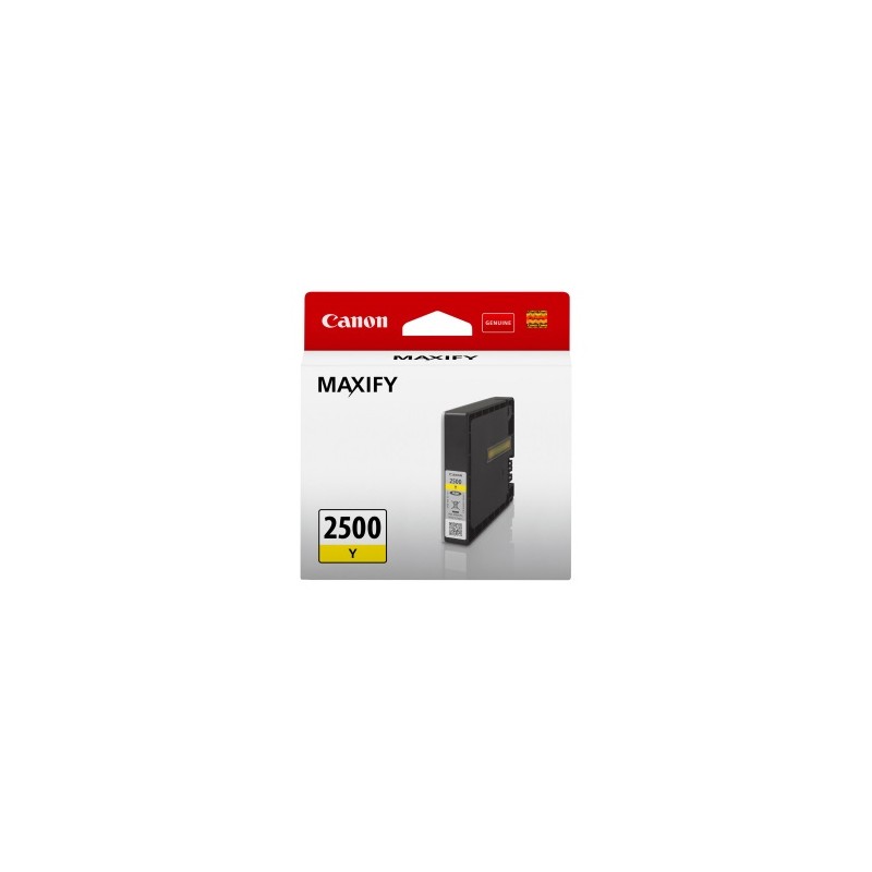CANON CARTUCCIA D\'INCHIOSTRO GIALLO PGI-2500Y 9303B001 700 COPIE 9,6ML ORIGINALE CANON CARTUCCIA D\'INCHIOSTRO GIALLO PGI-2500Y 9303B001 700 COPIE 9,6ML ORIGINALE