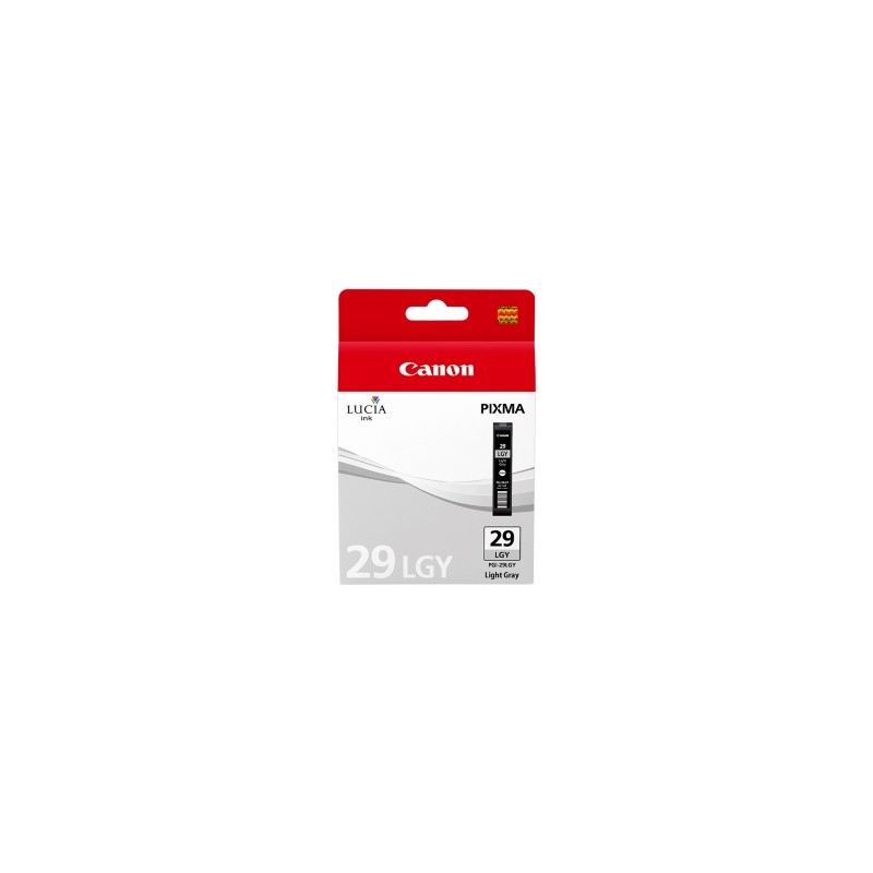 CANON CARTUCCIA D\'INCHIOSTRO GRIGIO (CHIARO) PGI-29LGY 4872B001 36ML PER CIRCA 1.320 FOTO ORIGINALE CANON CARTUCCIA D\'INCHIOSTRO GRIGIO (CHIARO) PGI-29LGY 4872B001 36ML PER CIRCA 1.320 FOTO ORIGINALE