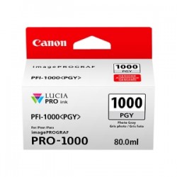 CANON CARTUCCIA D\'INCHIOSTRO GRIGIO PFI-1000PGY 0553C001 80ML ORIGINALE