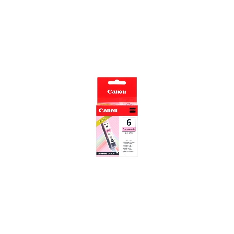 CANON CARTUCCIA D\'INCHIOSTRO MAGENTA BCI-6PM 4710A002 13ML ORIGINALE CANON CARTUCCIA D\'INCHIOSTRO MAGENTA BCI-6PM 4710A002 13ML ORIGINALE