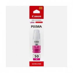 CANON CARTUCCIA D\'INCHIOSTRO MAGENTA GI-50M 3404C001 7700 COPIE ORIGINALE