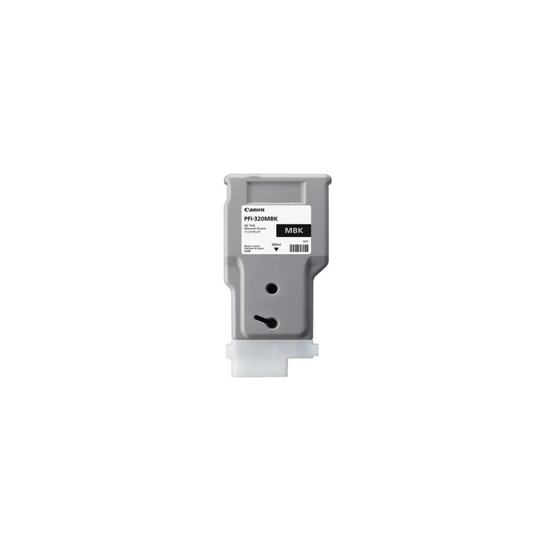 CANON CARTUCCIA D\'INCHIOSTRO NERO (OPACO) PFI-320MBK 2889C001 300ML ORIGINALE CANON CARTUCCIA D\'INCHIOSTRO NERO (OPACO) PFI-320MBK 2889C001 300ML ORIGINALE