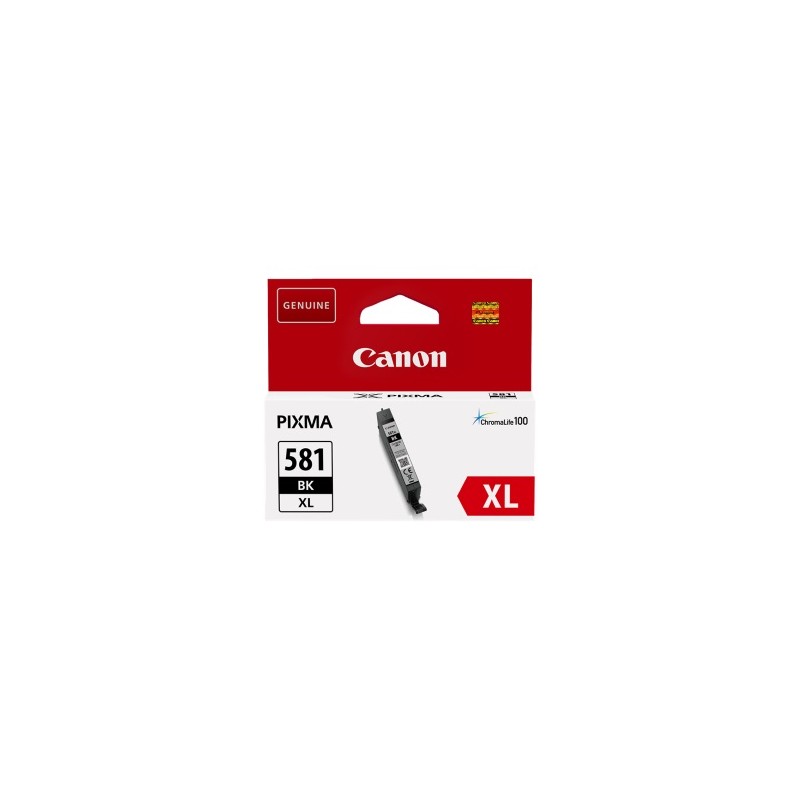 CANON CARTUCCIA D\'INCHIOSTRO NERO CLI-581BK XL 2052C001 3120 COPIE 8,3ML ORIGINALE