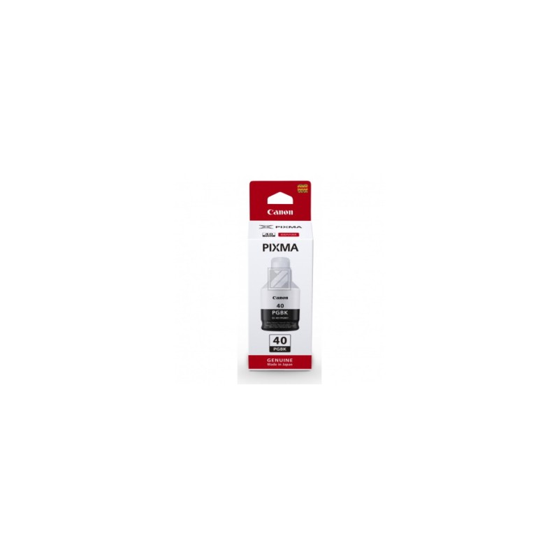 CANON CARTUCCIA D\'INCHIOSTRO NERO GI-40PGBK 3385C001 6000 COPIE ORIGINALE CANON CARTUCCIA D\'INCHIOSTRO NERO GI-40PGBK 3385C001 6000 COPIE ORIGINALE