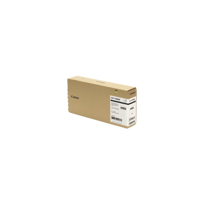 CANON CARTUCCIA D\'INCHIOSTRO NERO PFI-710MBK 2353C001 700ML ORIGINALE CANON CARTUCCIA D\'INCHIOSTRO NERO PFI-710MBK 2353C001 700ML ORIGINALE