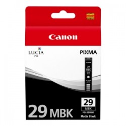 CANON CARTUCCIA D\'INCHIOSTRO NERO PGI-29MBK 4868B001 36ML PER CIRCA 1.925 FOTO (FORMATO 10 ORIGINALE