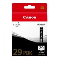 CANON CARTUCCIA D\'INCHIOSTRO NERO PGI-29PBK 4869B001 36ML PER CIRCA 1:300 FOTO (FORMATO 10 ORIGINALE