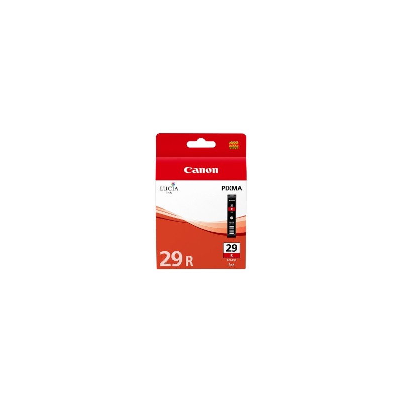 CANON CARTUCCIA D\'INCHIOSTRO ROSSO PGI-29R 4878B001 36ML PER CIRCA 3.370 FOTO (FORMATO 10 ORIGINALE CANON CARTUCCIA D\'INCHIOSTRO ROSSO PGI-29R 4878B001 36ML PER CIRCA 3.370 FOTO (FORMATO 10 ORIGINALE