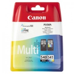 CANON MULTIPACK NERO / DIFFERENTI COLORI PG-540 + CL-541 5225B006 PG-540 + CL-541 ORIGINALE