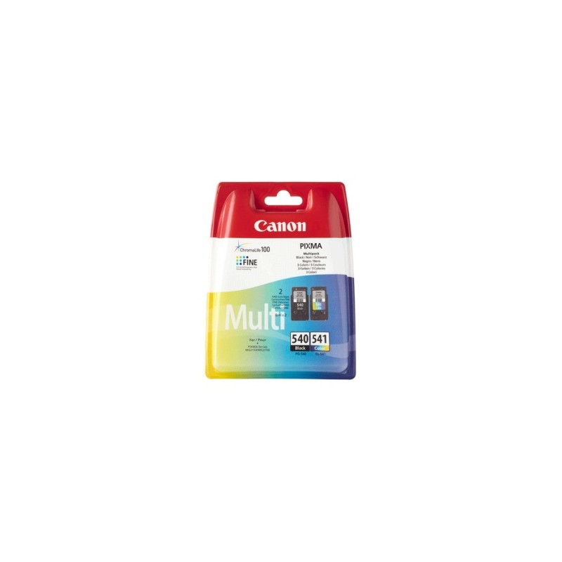 CANON MULTIPACK NERO / DIFFERENTI COLORI PG-540 + CL-541 5225B006 PG-540 + CL-541 ORIGINALE CANON MULTIPACK NERO / DIFFERENTI COLORI PG-540 + CL-541 5225B006 PG-540 + CL-541 ORIGINALE