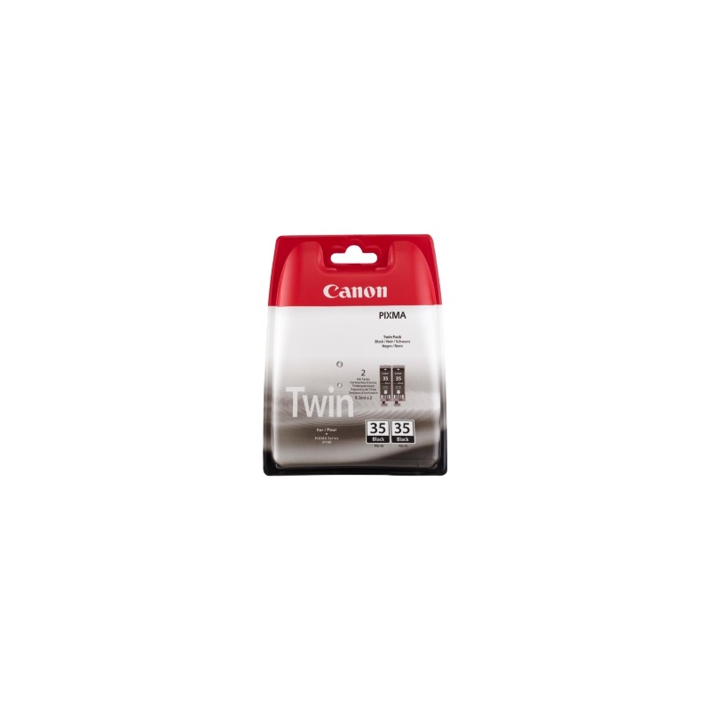 CANON MULTIPACK NERO PGI-35 TWIN 1509B012 CONFEZIONE DOPPIA: 2 X 9,3ML ORIGINALE